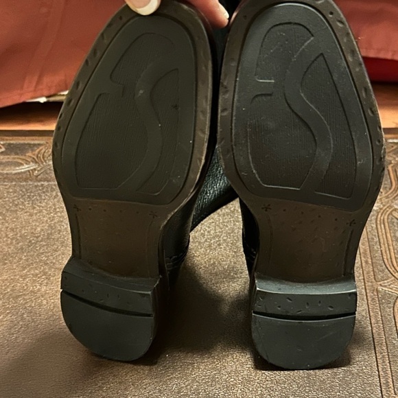 Franco Sarto Meyer Leather Riding Boots, Black, Full-back Zipper. NWOT - Picture 14 of 17